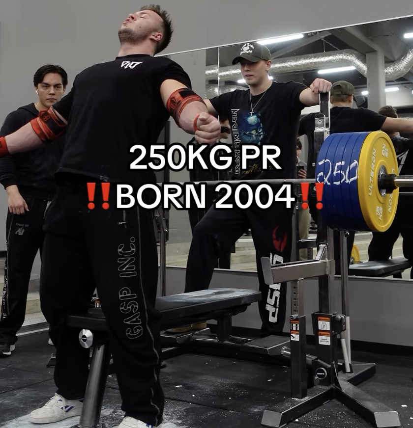 Leo Carne bänkpress resultat